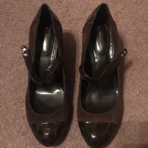 Brown Naturalizer Mary Jane Heels